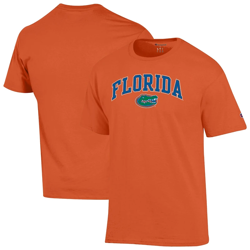 Men's Champion Orange Florida Gators Arched Logo T-Shirt