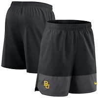 Men's Nike Black Baylor Bears 2025 Sideline Dri-FIT Shorts
