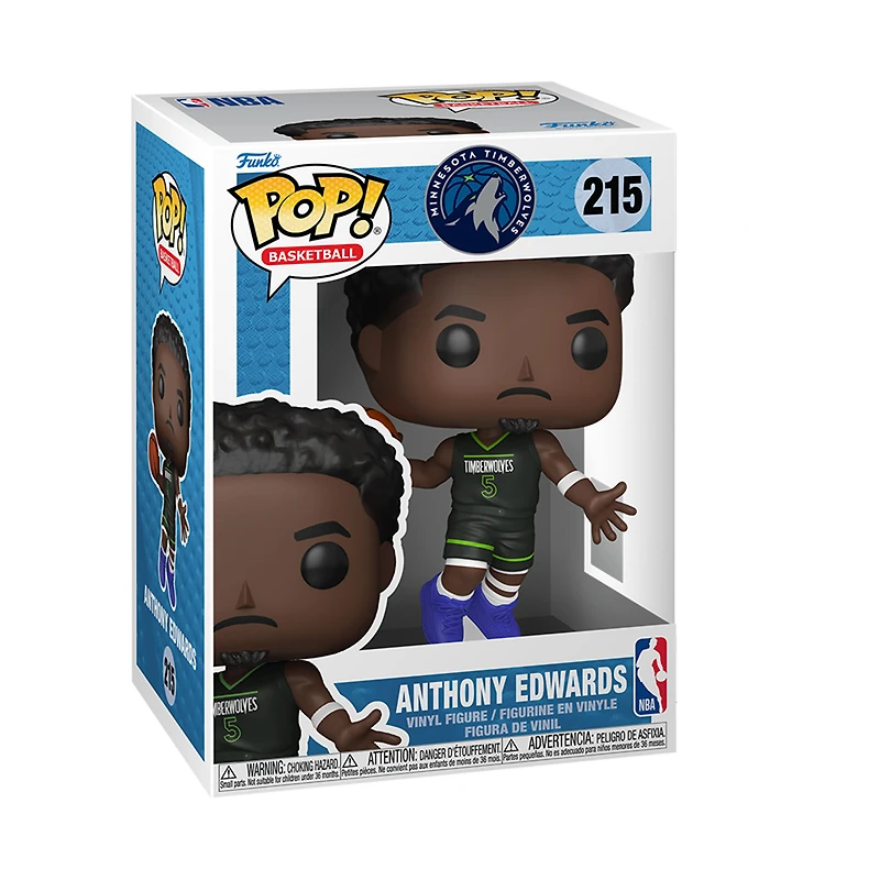 Funko Pop! Anthony Edwards Minnesota Timberwolves #215 Vinyl Figure