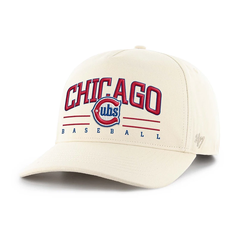 Men's '47 Cream Chicago Cubs Blues Roscoe Hitch Adjustable Hat