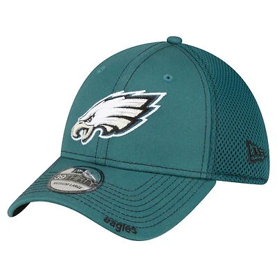 Men's New Era  Midnight Green Philadelphia Eagles Neo 39THIRTY Flex Hat