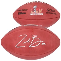 Zack Baun Philadelphia Eagles Autographed Super Bowl LIX Champions Wilson Duke Football