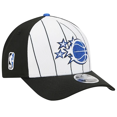 Men's New Era  White/Blue Orlando Magic 2025 NBA Tip Off M-Crown A-Frame 9FORTY Adjustable Hat