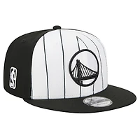 Men's New Era  White Golden State Warriors 2025 NBA Tip Off 9FIFTY Snapback Hat