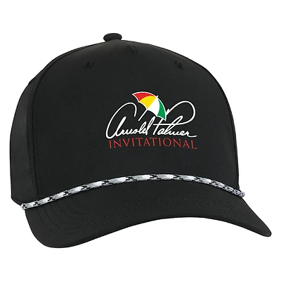 Unisex Ahead  Black Arnold Palmer Invitational Alto Adjustable Rope Hat