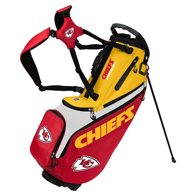 WinCraft Kansas City Chiefs Back Nine Stand Golf Bag