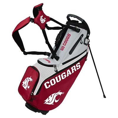 WinCraft Washington State Cougars Back Nine Stand Golf Bag