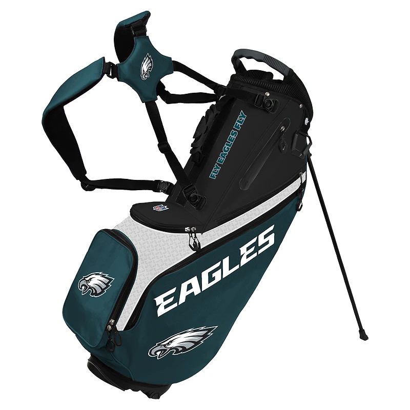 WinCraft Philadelphia Eagles Back Nine Stand Golf Bag