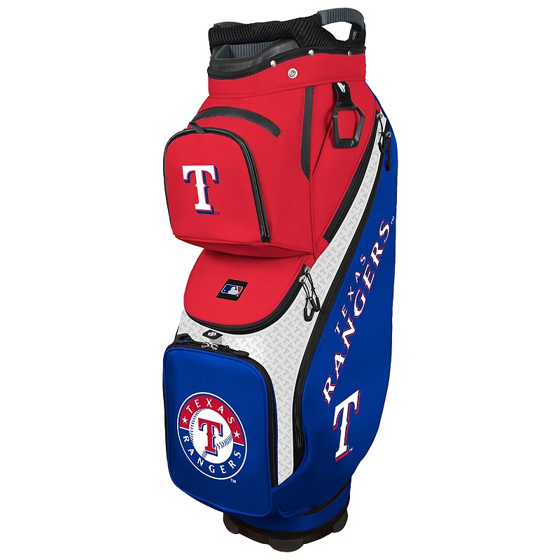 WinCraft Texas Rangers Clubhouse Cooler Cart Golf Bag