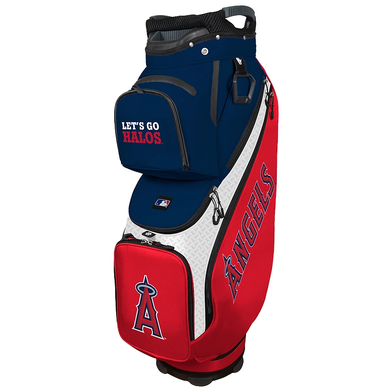 WinCraft Los Angeles Angels Clubhouse Cooler Cart Golf Bag