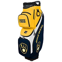 WinCraft Milwaukee Brewers Clubhouse Cooler Cart Golf Bag