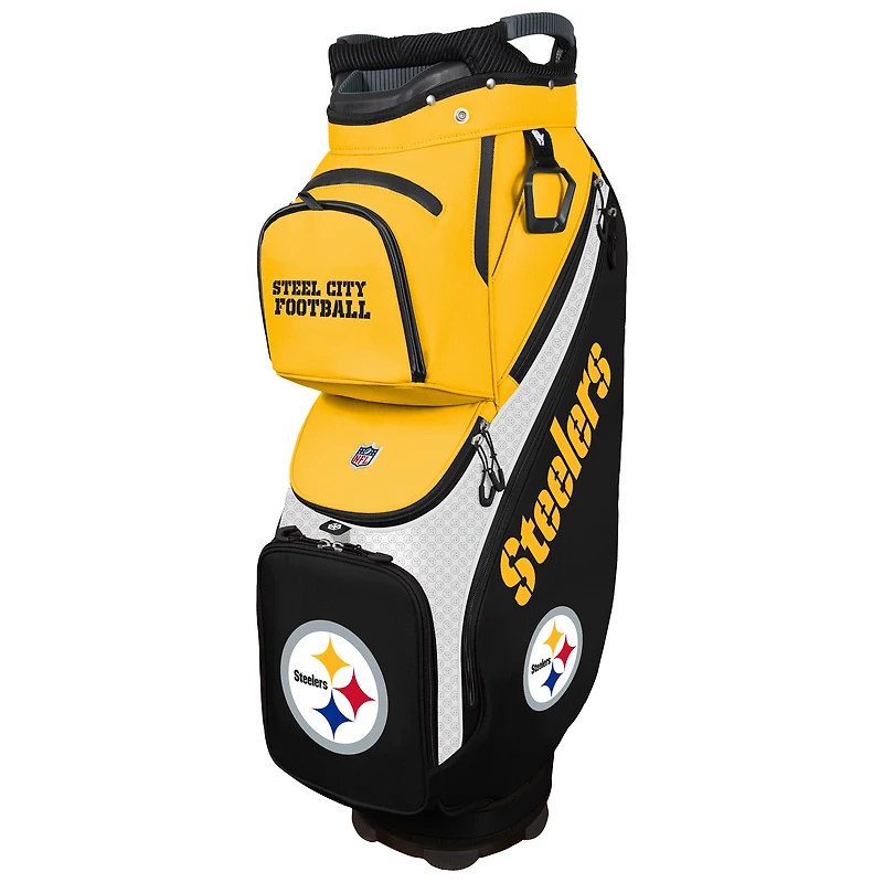 WinCraft Pittsburgh Steelers Clubhouse Cooler Cart Golf Bag