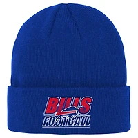 Youth Outerstuff  Royal Buffalo Bills Team Gradient Cuffed Knit Hat