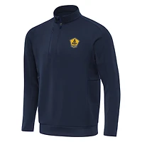 Men's Antigua  Navy Rhode Island FC Generation Quarter-Zip Pullover