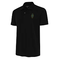 Men's Antigua  Black Las Vegas Lights FC Big & Tall Tribute Polo