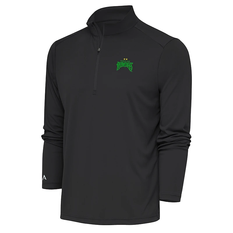 Men's Antigua  Black Tampa Bay Rowdies Tribute Quarter-Zip Top