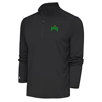 Men's Antigua  Black Tampa Bay Rowdies Tribute Quarter-Zip Top