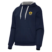 Women's Antigua  Navy Rhode Island FC Victory Pullover Hoodie