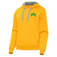 Women's Antigua  Gold Tampa Bay Rowdies Victory Pullover Hoodie