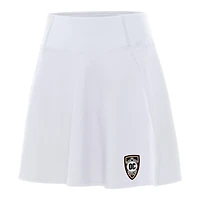 Women's Antigua White Orange County SC Chip Skort
