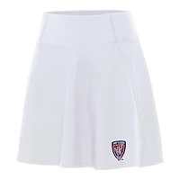 Women's Antigua White Indy Eleven Chip Skort