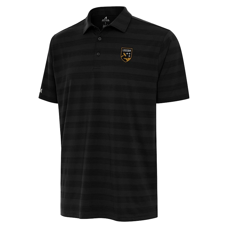 Men's Antigua Black Birmingham Legion FC Tunnel Polo