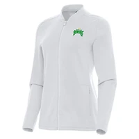 Women's Antigua  White Tampa Bay Rowdies Continual Full-Zip Jacket