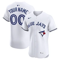 Men's Nike White Toronto Blue Jays Home Elite Custom Jersey