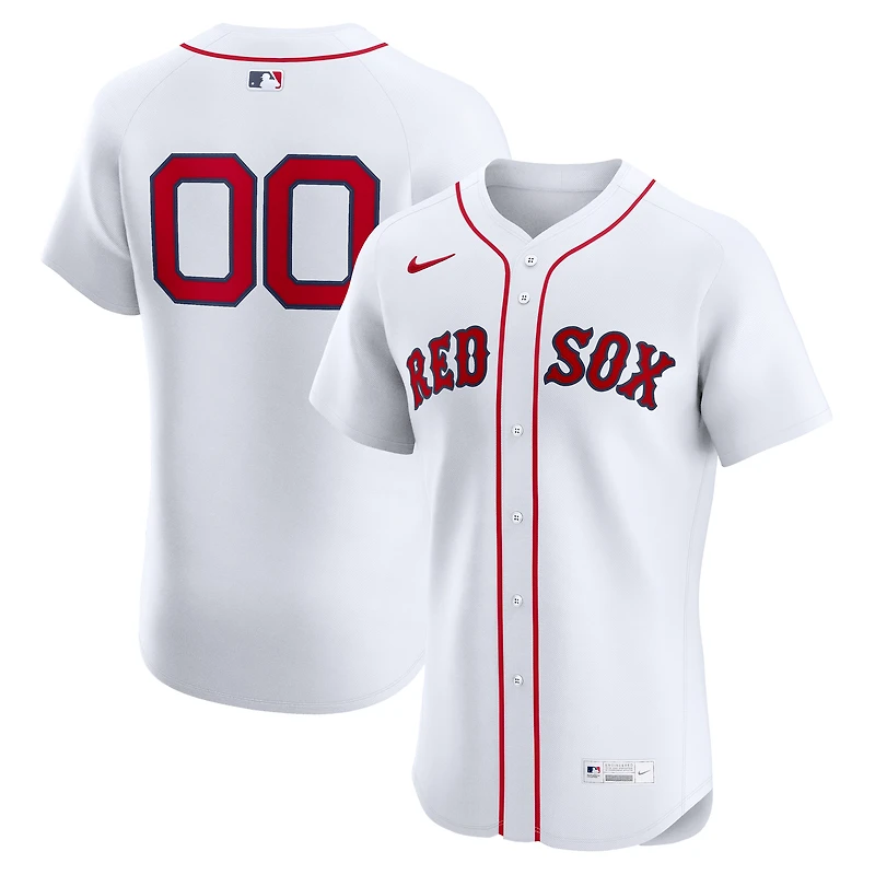 Men's Nike White Boston Red Sox Home Elite Custom Jersey