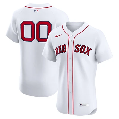 Men's Nike White Boston Red Sox Home Elite Custom Jersey