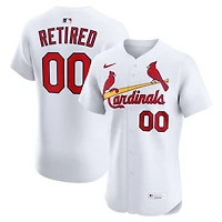 Men's Nike White St. Louis Cardinals  Home Elite Pick-A-Player Retired Roster Jersey