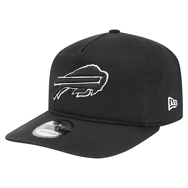 Men's New Era Black/White Buffalo Bills 19TWENTY Adjustable Hat