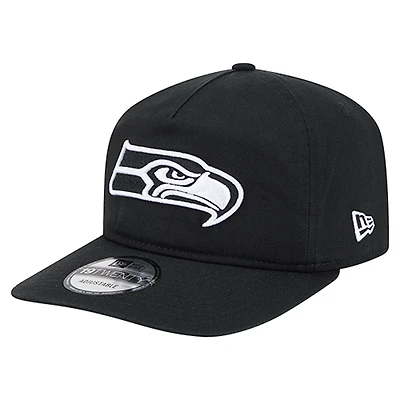 Men's New Era  Black/White Seattle Seahawks 19TWENTY Adjustable Hat