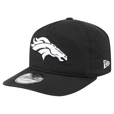 Men's New Era  Black/White Denver Broncos 19TWENTY Adjustable Hat