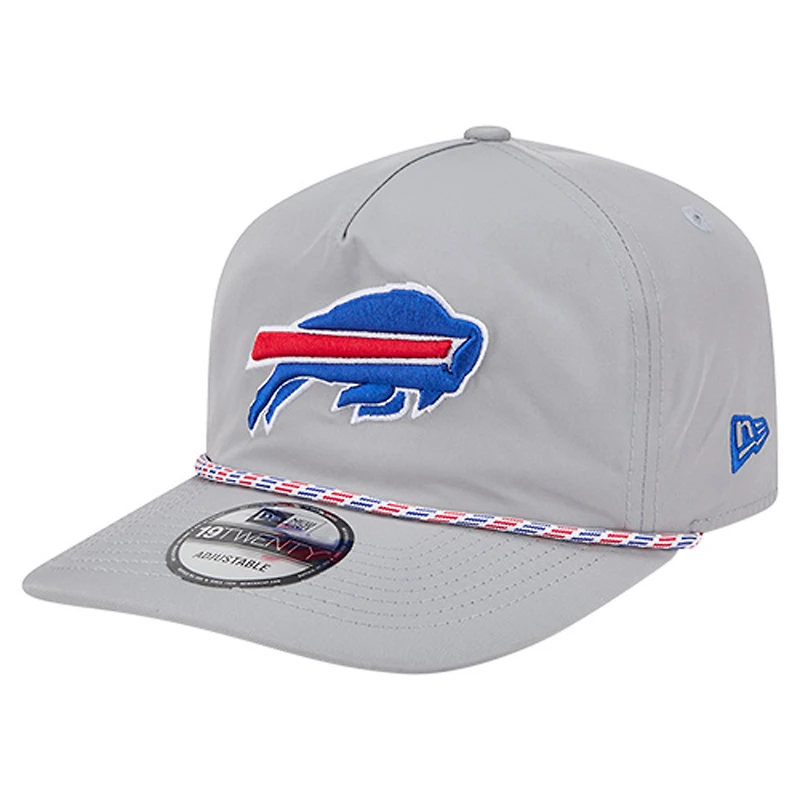 Men's New Era Gray Buffalo Bills Rope 19TWENTY Hat