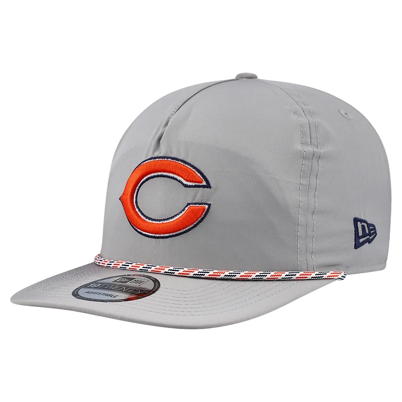 Men's New Era Gray Chicago Bears Rope 19TWENTY Hat