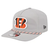 Men's New Era Gray Cincinnati Bengals Rope 19TWENTY Hat