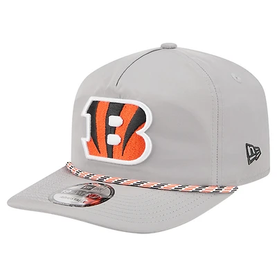Men's New Era Gray Cincinnati Bengals Rope 19TWENTY Hat