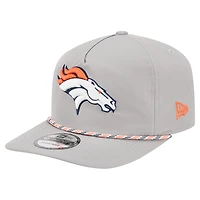 Men's New Era Gray Denver Broncos Rope 19TWENTY Hat