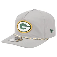 Men's New Era Gray Green Bay Packers Rope 19TWENTY Hat