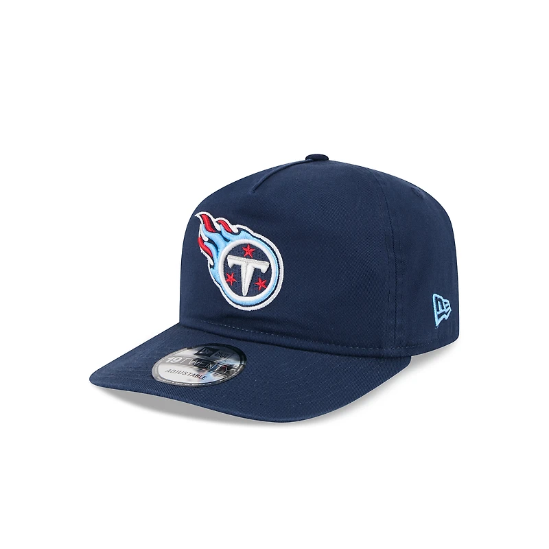 Men's New Era  Navy Tennessee Titans Team 19TWENTY Adjustable Hat