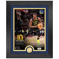 Highland Mint Jimmy Butler III Golden State Warriors First Game 13" x 16" Bronze Coin Photo Mint