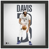 Highland Mint Anthony Davis Dallas Mavericks 13" x 13" Impact Jersey Frame