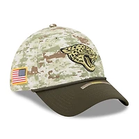Men's New Era  Camo Jacksonville Jaguars 2025 Salute to Service 39THIRTY Flex Hat