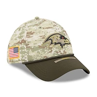 Men's New Era  Camo Baltimore Ravens 2025 Salute to Service 39THIRTY Flex Hat