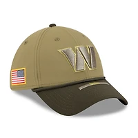Men's New Era  Green Washington Commanders 2025 Salute to Service 39THIRTY Flex Hat