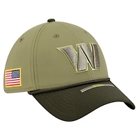 Men's New Era  Green Washington Commanders 2025 Salute to Service 39THIRTY Flex Hat