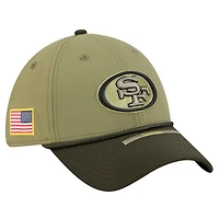 Men's New Era  Green San Francisco 49ers 2025 Salute to Service 39THIRTY Flex Hat