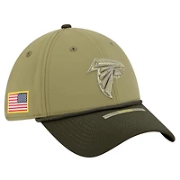 Men's New Era  Green Atlanta Falcons 2025 Salute to Service 39THIRTY Flex Hat