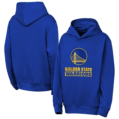 Youth Outerstuff Royal Golden State Warriors Back To The Basics Hoodie